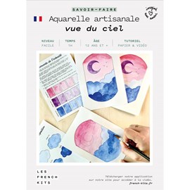 Kit aquarelle artisanale