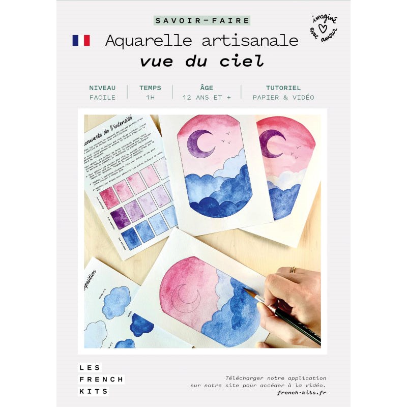 Kit aquarelle artisanale