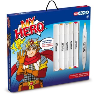 Kit dessin manga my hero go manga