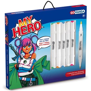 Kit dessin manga my hero go manga