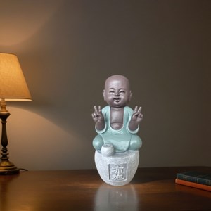 Statue bouddha porte encens dana