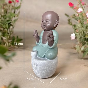 Statue bouddha porte encens dana