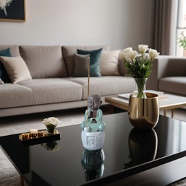 Statue porte-encens persévérance