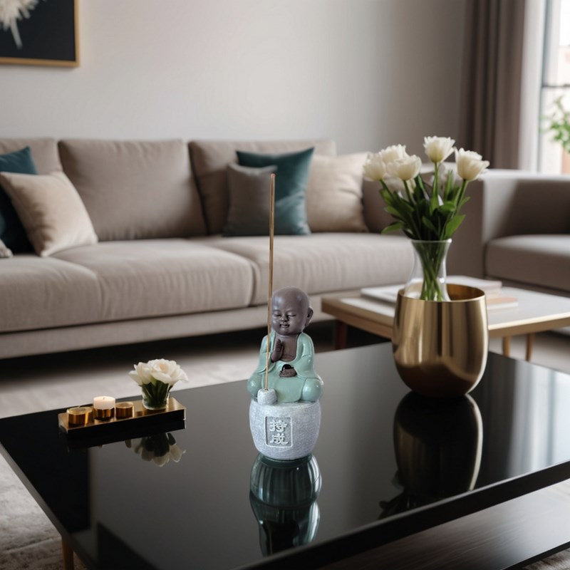 Statue porte-encens persévérance