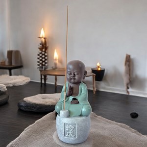 Statue porte-encens persévérance