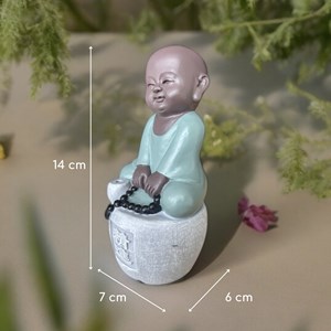 Statue bouddha porte encens progression