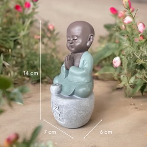 Statue bouddha porte encens tolérence