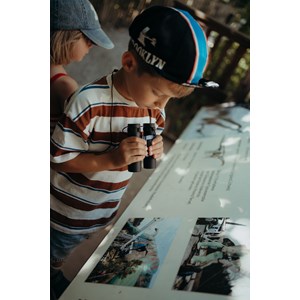 Kidybinoculars jumelles 10x25 bleue