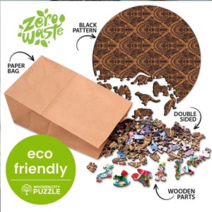 Puzzle en bois lion moderne 250 pcs