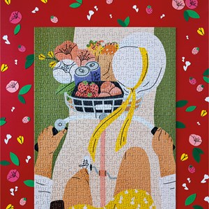 Puzzle 500p a bicyclette