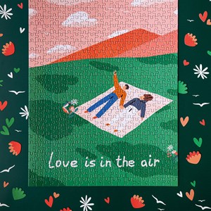 Puzzle 500p love is in the air