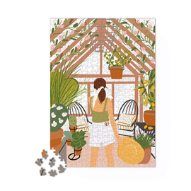 Puzzle 1000p un dimanche à la campagne