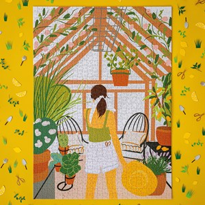 Puzzle 1000p un dimanche à la campagne