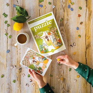 Puzzle 1000p un dimanche à la campagne