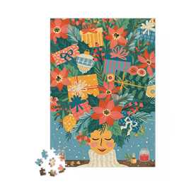 Puzzle 1000p esprit de noël