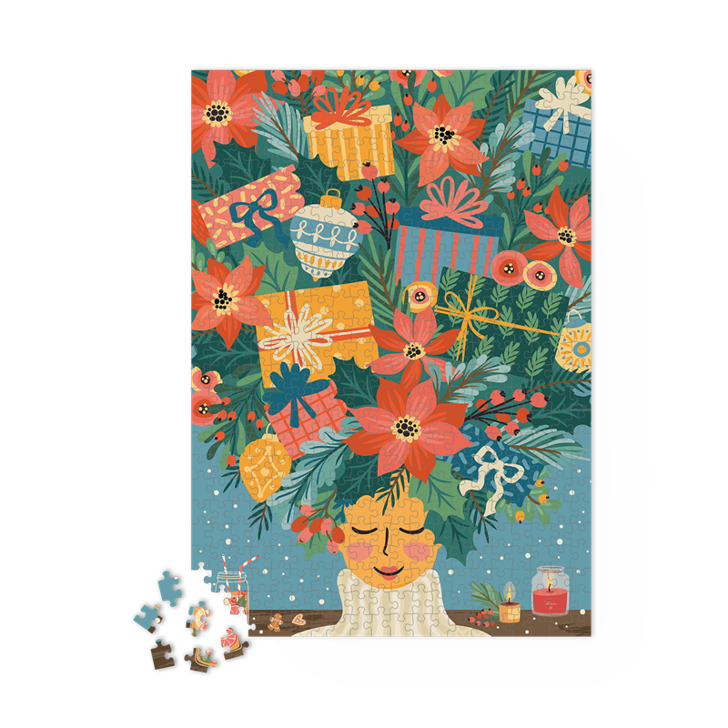 Puzzle 1000p esprit de noël