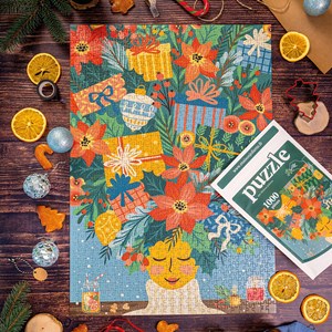 Puzzle 1000p esprit de noël