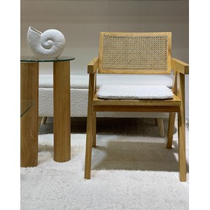 Vase coquillage en céramique texture