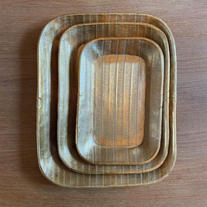 Set de 3 plateaux rectangulaires