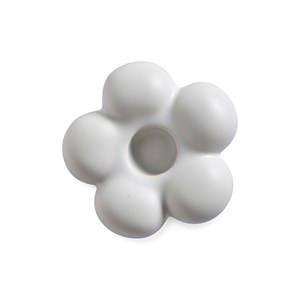 Bougeoir en céramique forme de fleur