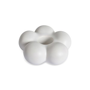 Bougeoir en céramique forme de fleur