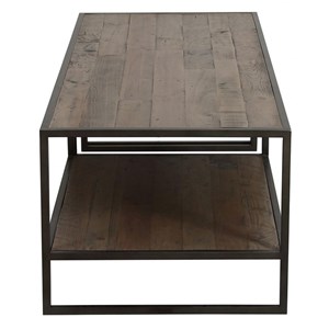 Tables basses gigognes bois marron -