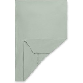 Housse de matelas lit de voyage sauge