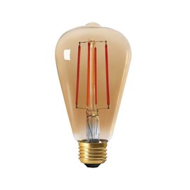 Ampoule led e27 rétro vintage ambrée
