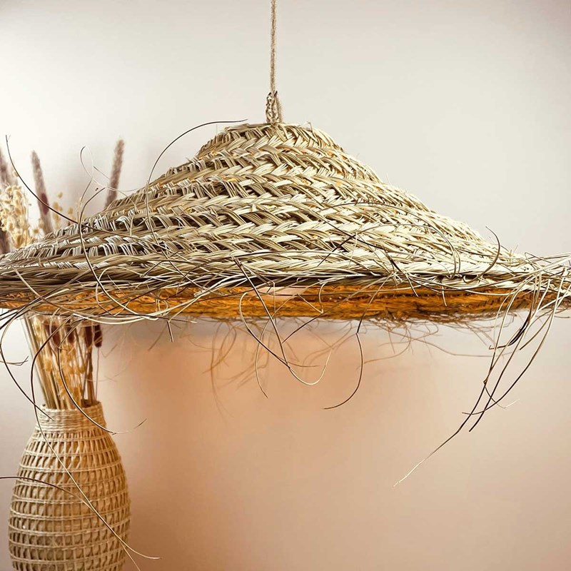 Abat jour pour lampe parasol l fibre