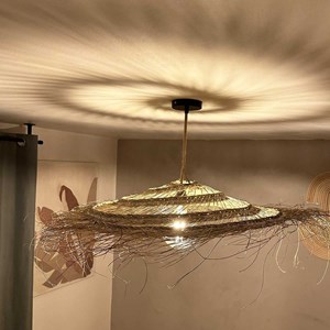 Abat-jour pour suspension naturelle