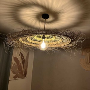 Abat-jour pour suspension naturelle