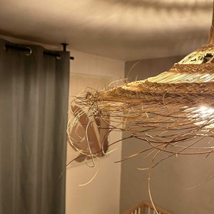 Abat-jour pour suspension naturelle