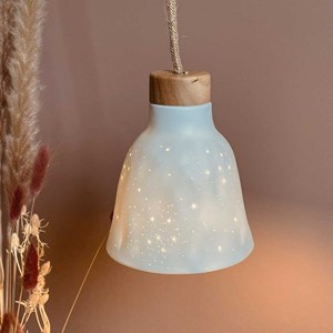 Suspension baladeuse porcelaine