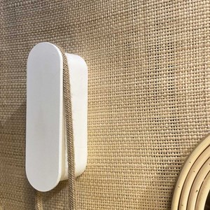 Patère en bois mdf blanc pour baladeuse