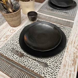 Set de table beija flor tribal