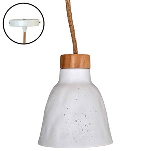 Suspension avec monture rosinette modèle petits points