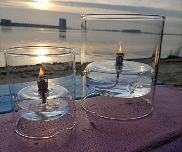 Lampe à huile cylindre - taille s -
