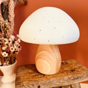 Lampe de chevet en porcelaine forme