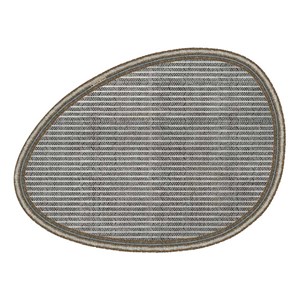 Set de table oval beija flor tribal