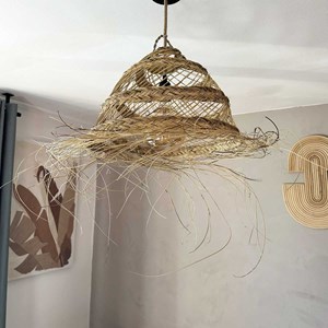 Abat-jour pour suspension ajourée