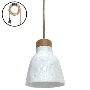 Suspension baladeuse rosinette émail