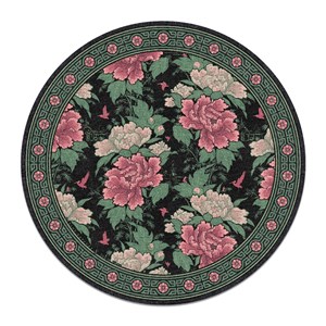 Set de table rond beija flor bloomin'marvellous vert