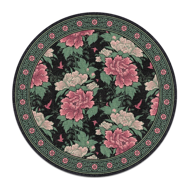 Set de table rond beija flor bloomin'marvellous vert