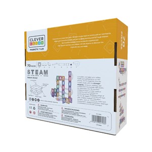 Parcours billes pastel 70 pcs