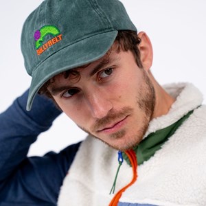 Casquette en coton kaki