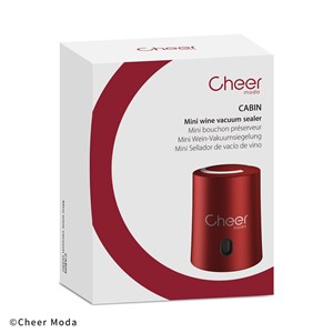 Bouchon pré serveur vin Rouge