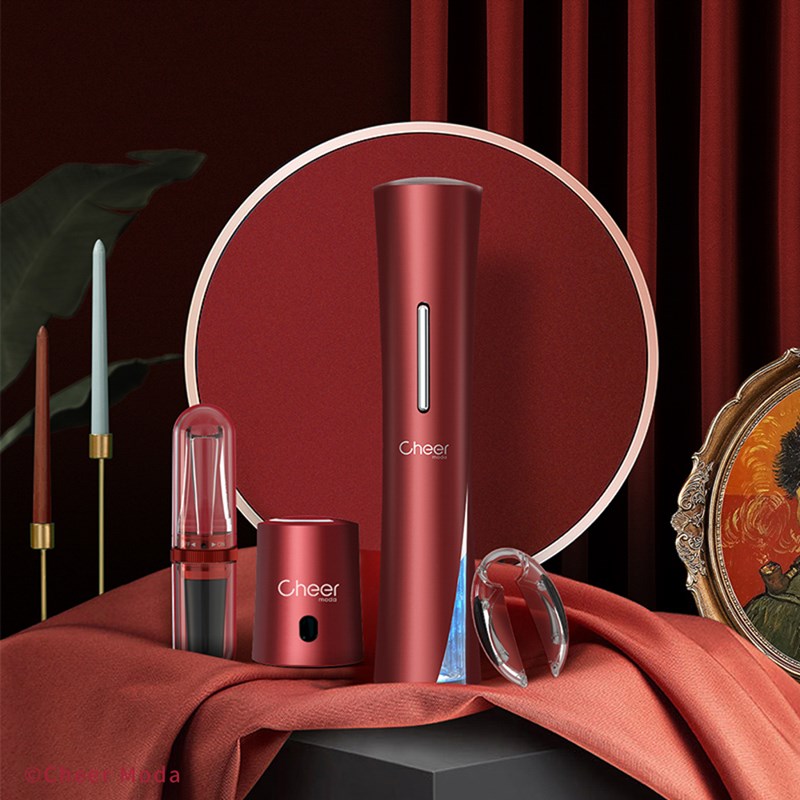 Coffret accessoires vin électrique