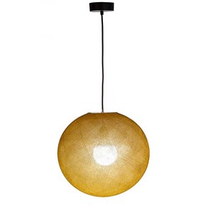 Suspension globe coloris tabac taille m