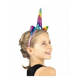 Serre tete licorne colorblock