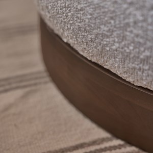 Pouf en mindi massif 55 cm